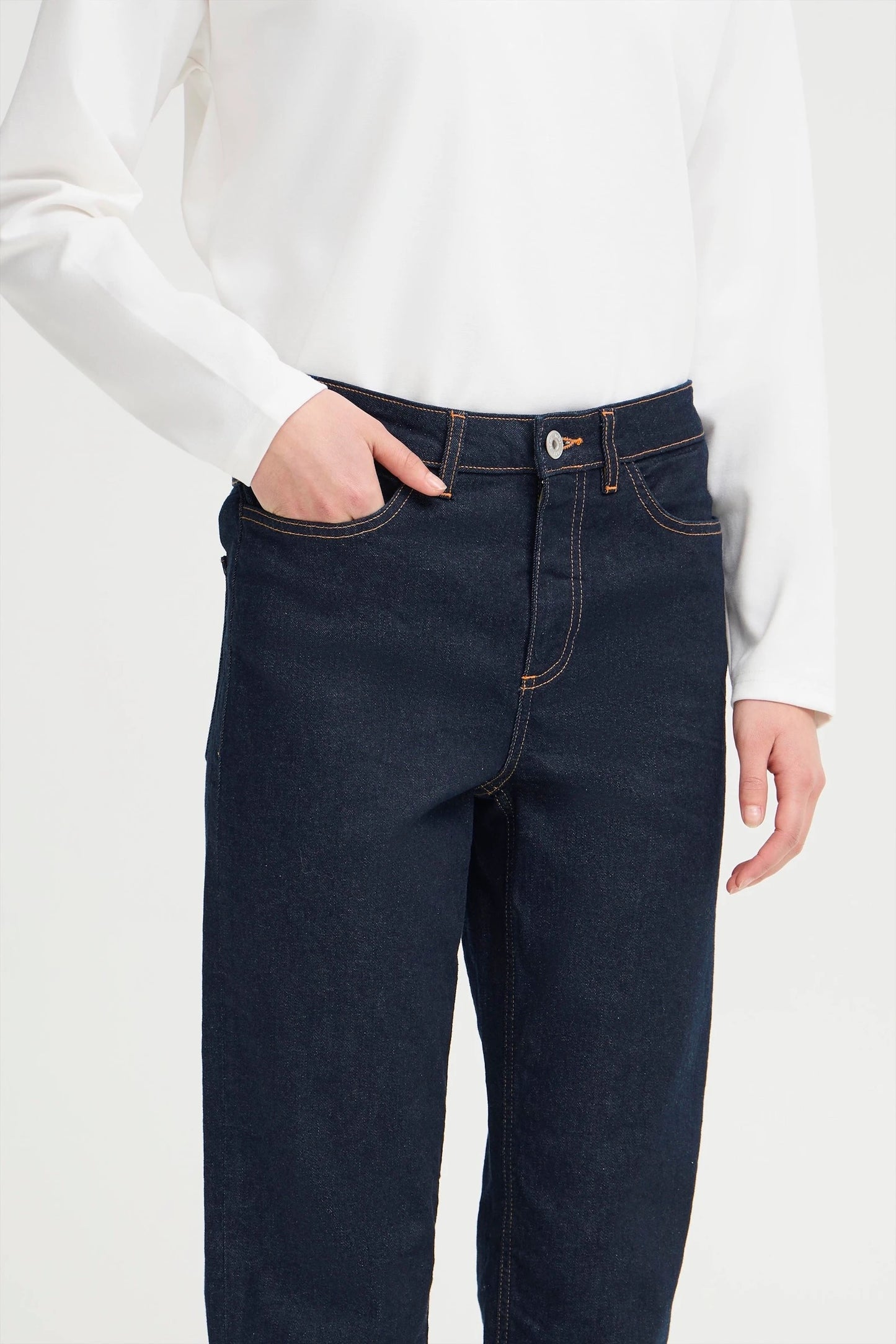 *NEW* ICHI Raven Straight Leg Jeans - Dark Wash/Authentic Blue
