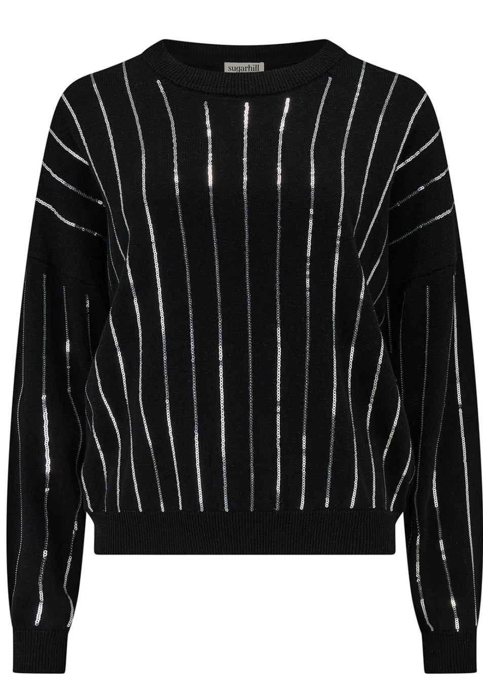 Sugarhill Brighton Anjali Sequin Jumper - Black