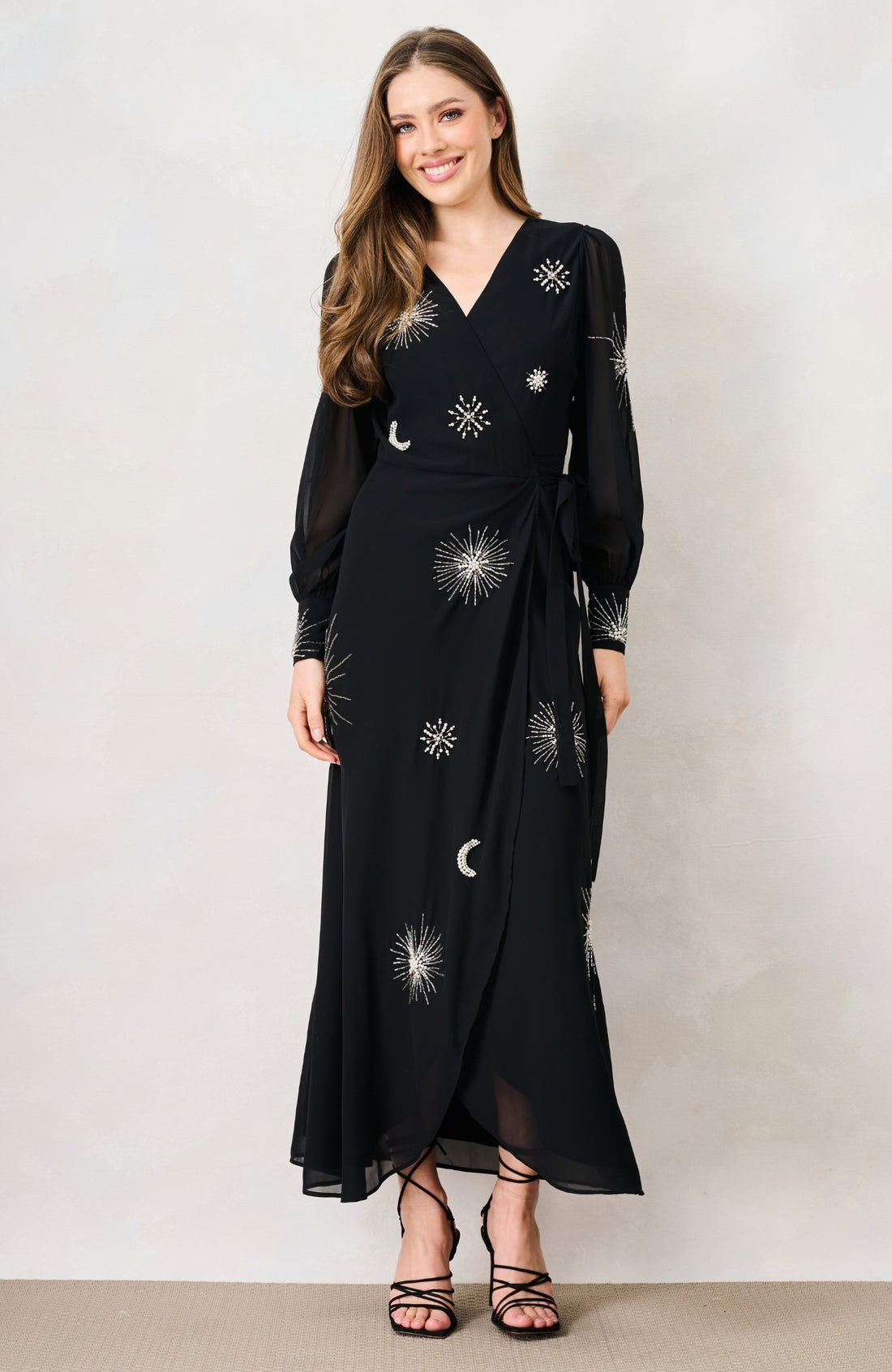 Hope & Ivy The Marlo Dress - Black