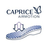 Caprice Navy Suede Slip On Trainer