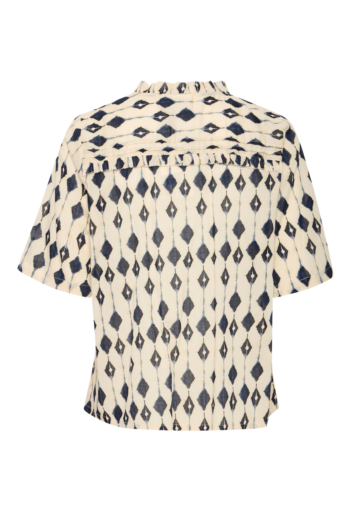 ICHI Emmeretta Short Sleeve Blouse
