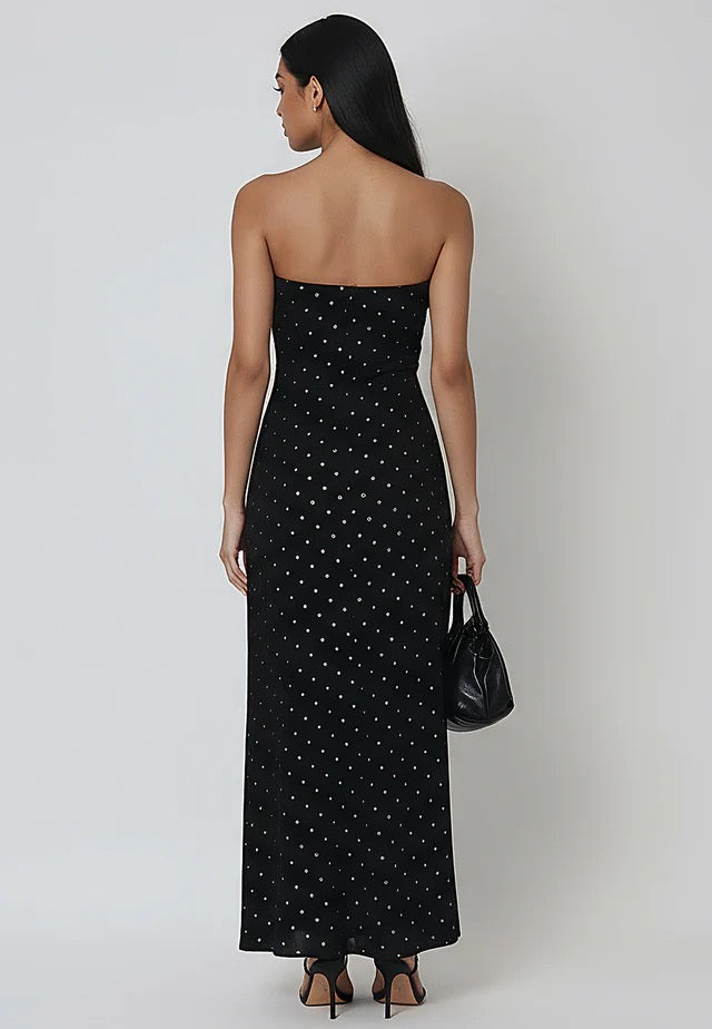 Religion Mila Maxi Dress - Black