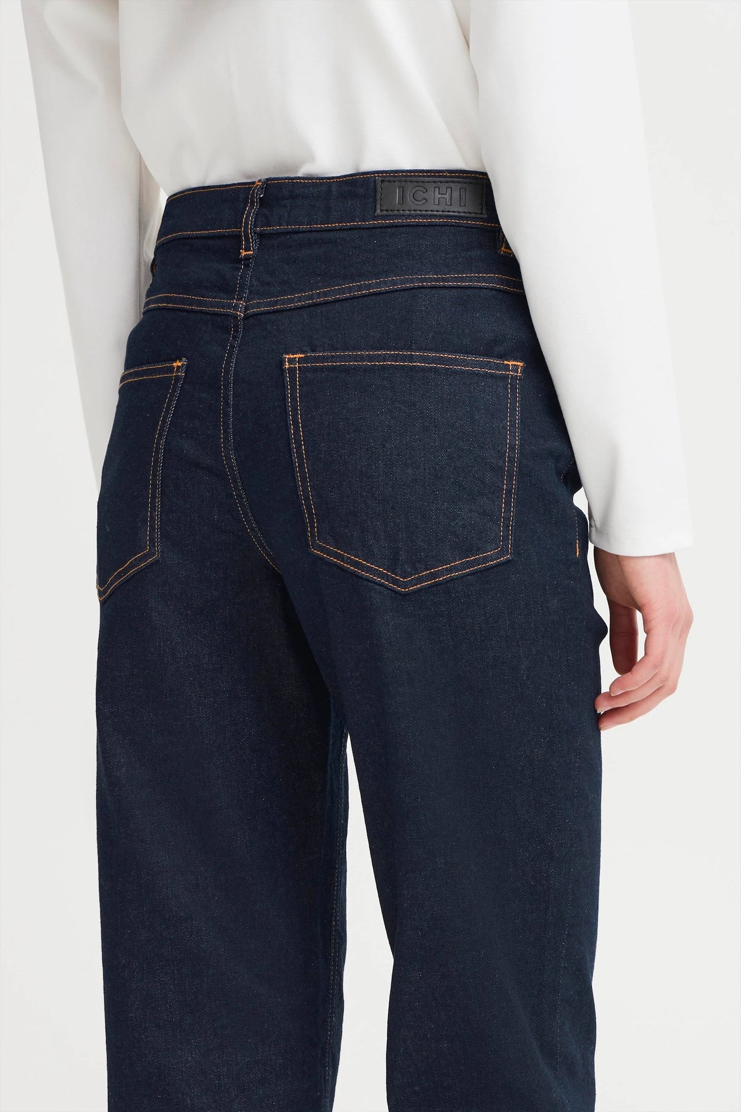 *NEW* ICHI Raven Straight Leg Jeans - Dark Wash/Authentic Blue