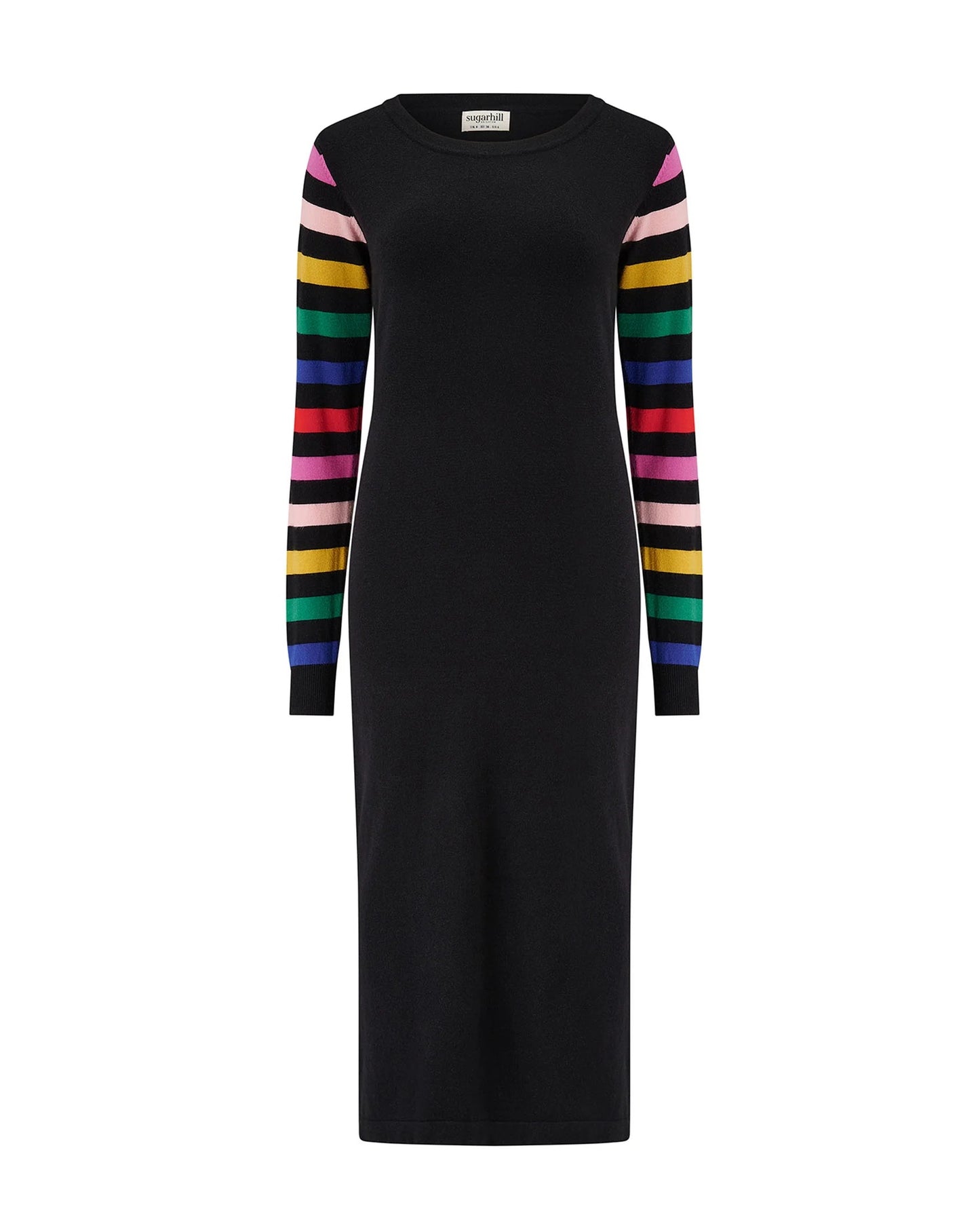 Sugarhill Brighton Liselle Knit Midi Dress - Black