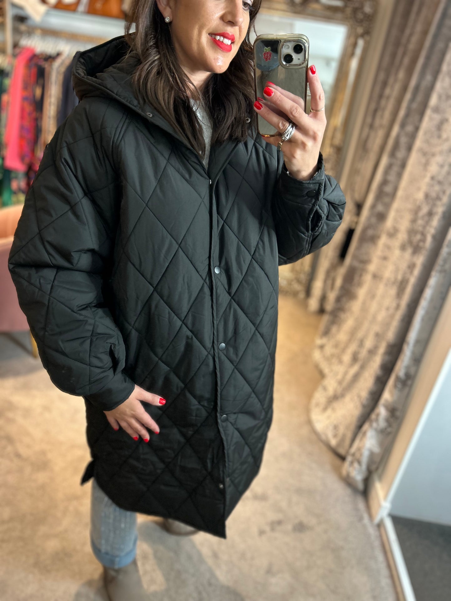 ICHI Hansa Coat Black