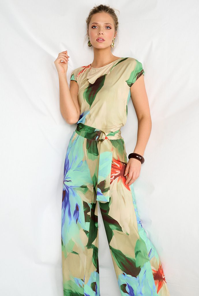 K-Design Floral Print Jumpsuit