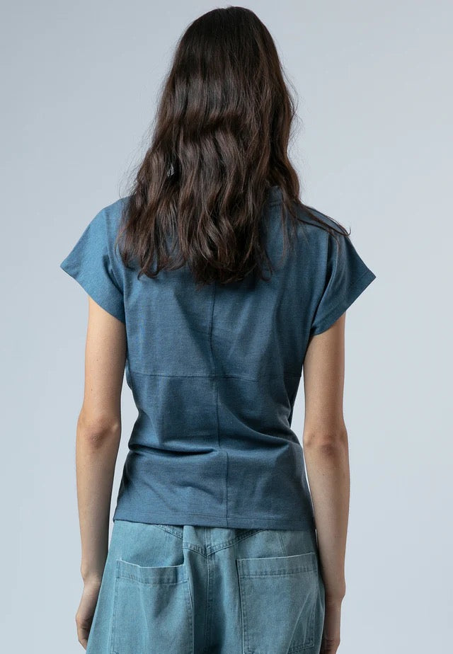 Religion Time T-Shirt - Blue Ashes