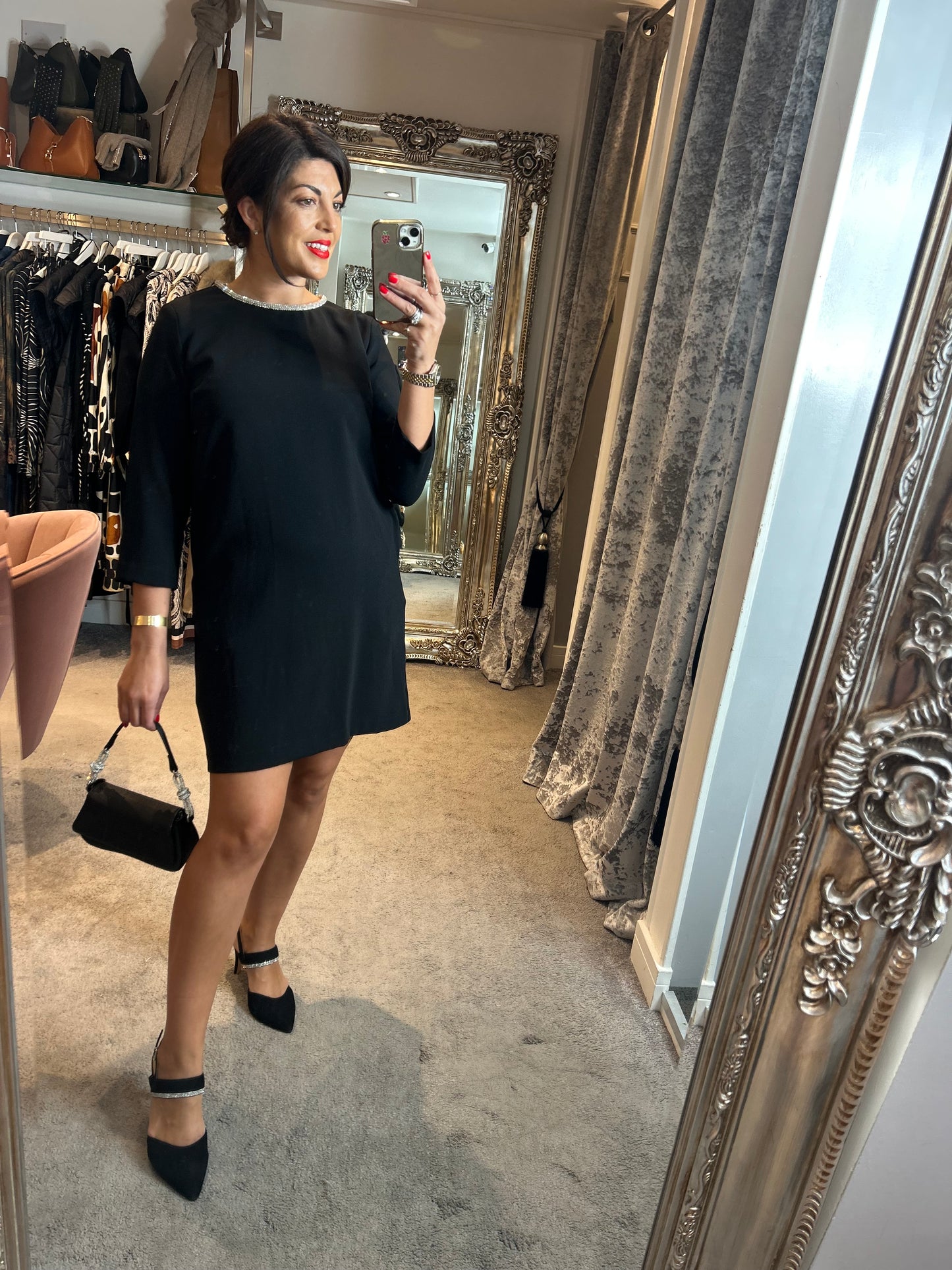 Suncoo Paris Cia Dress Black
