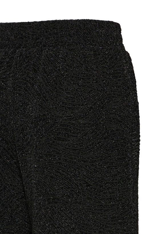 ICHI Nareen Shimmer Trouser - Black