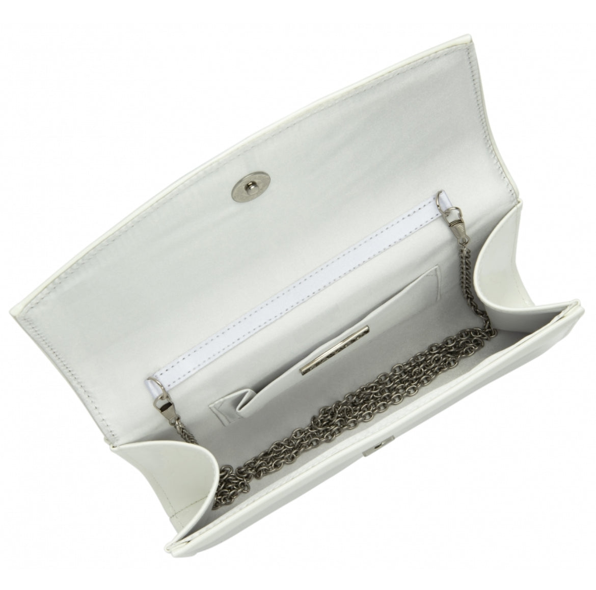 Ravel Ardee Patent White Bag