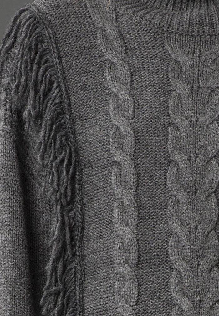 Religion Jamie Jumper - Charcoal