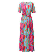 K-Design Short Sleeve Maxi Dress