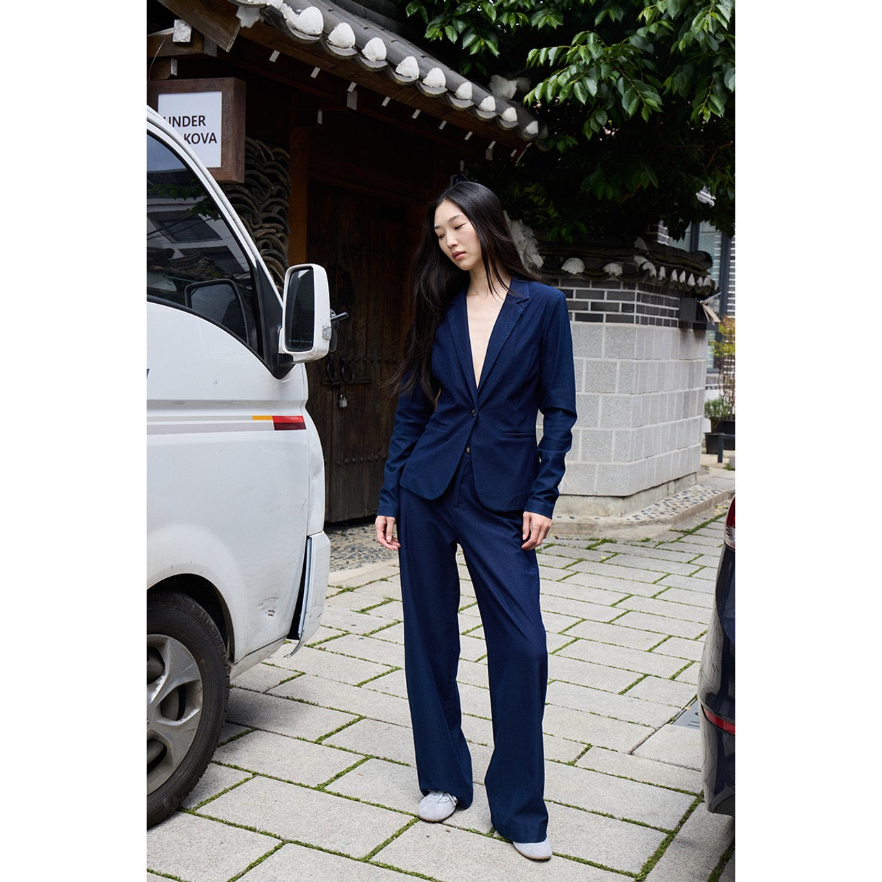 ICHI Kate Denim Trouser