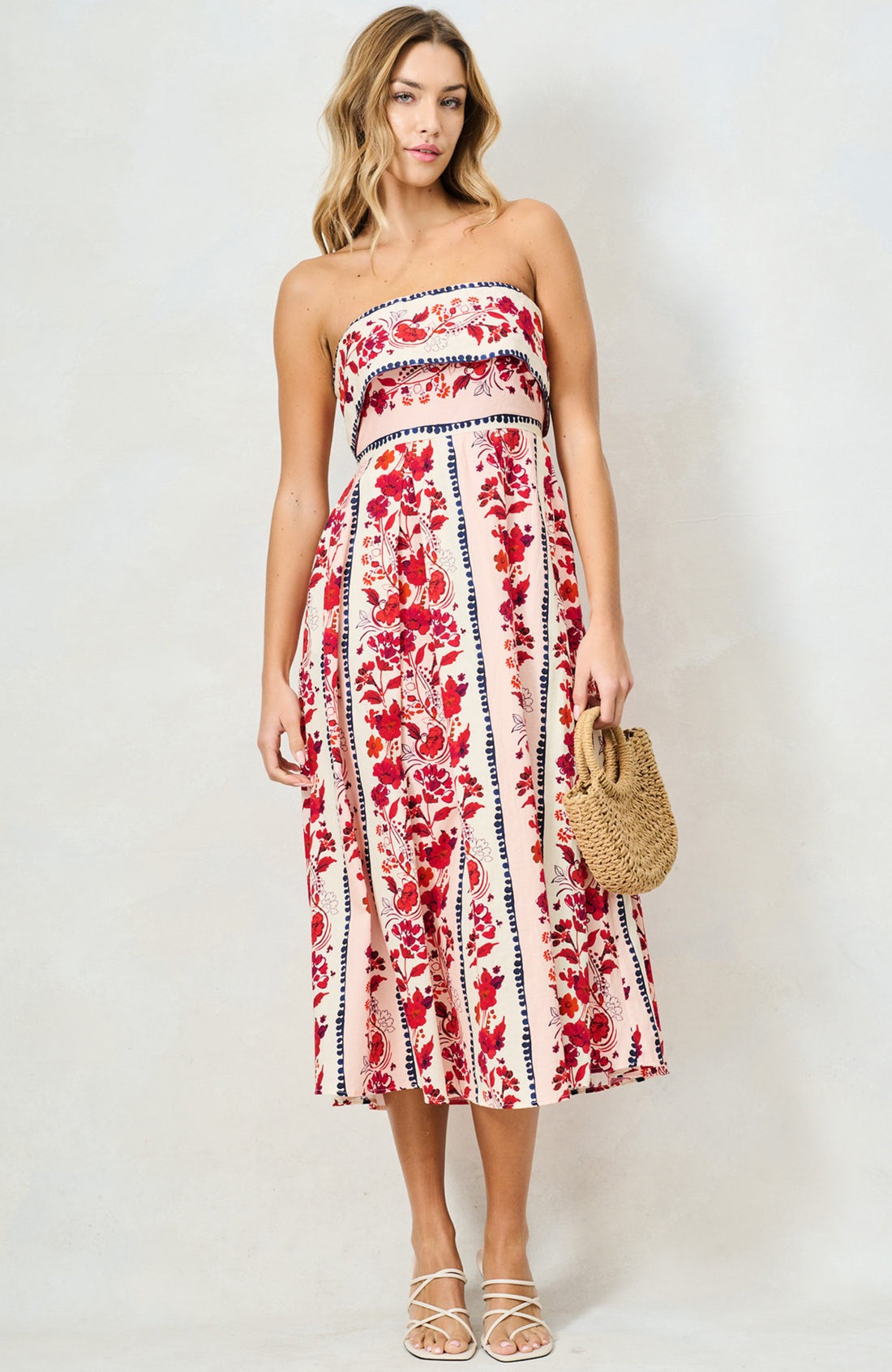 Hope & Ivy The Billy Dress - Florals
