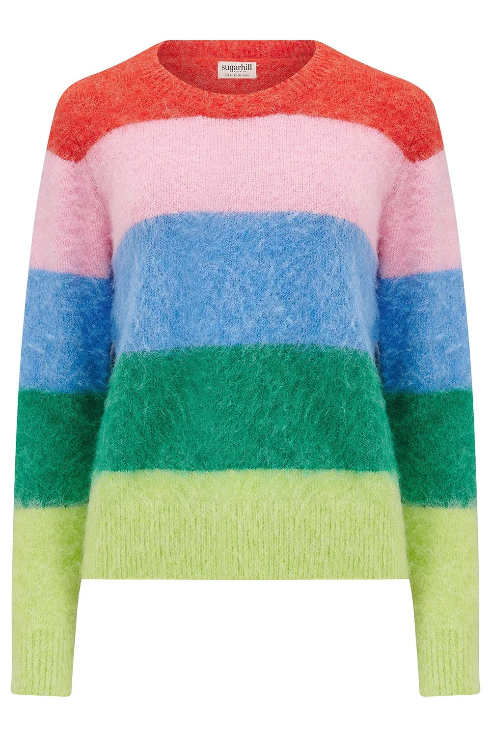 Sugarhill Brighton Dayna Jumper - Rainbow Stripes