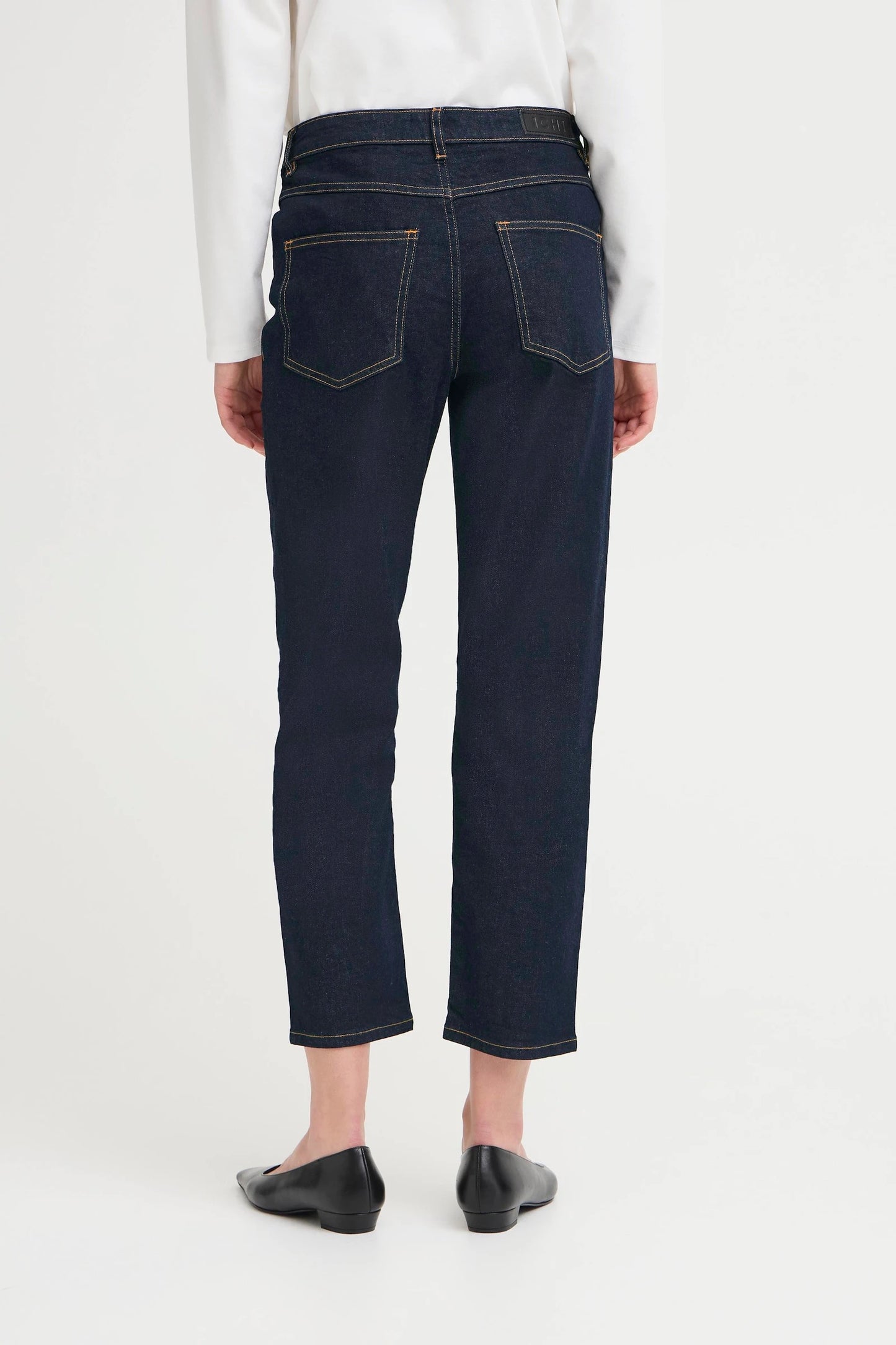*NEW* ICHI Raven Straight Leg Jeans - Dark Wash/Authentic Blue