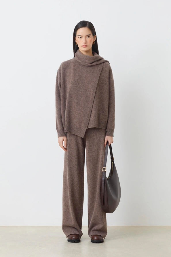 Suncoo Paris Palmada Wool Jumper - Chataigne/Mocha