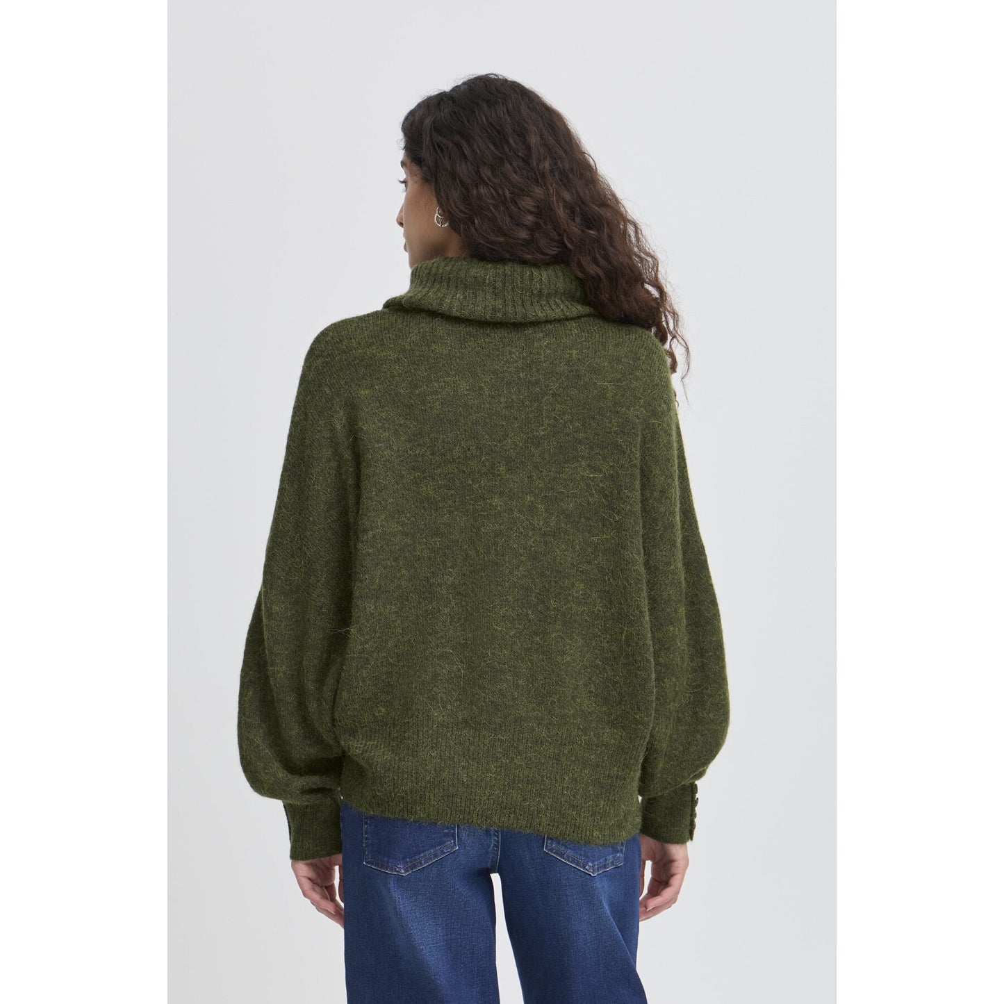 ICHI Kamara Knit - Riffle Green