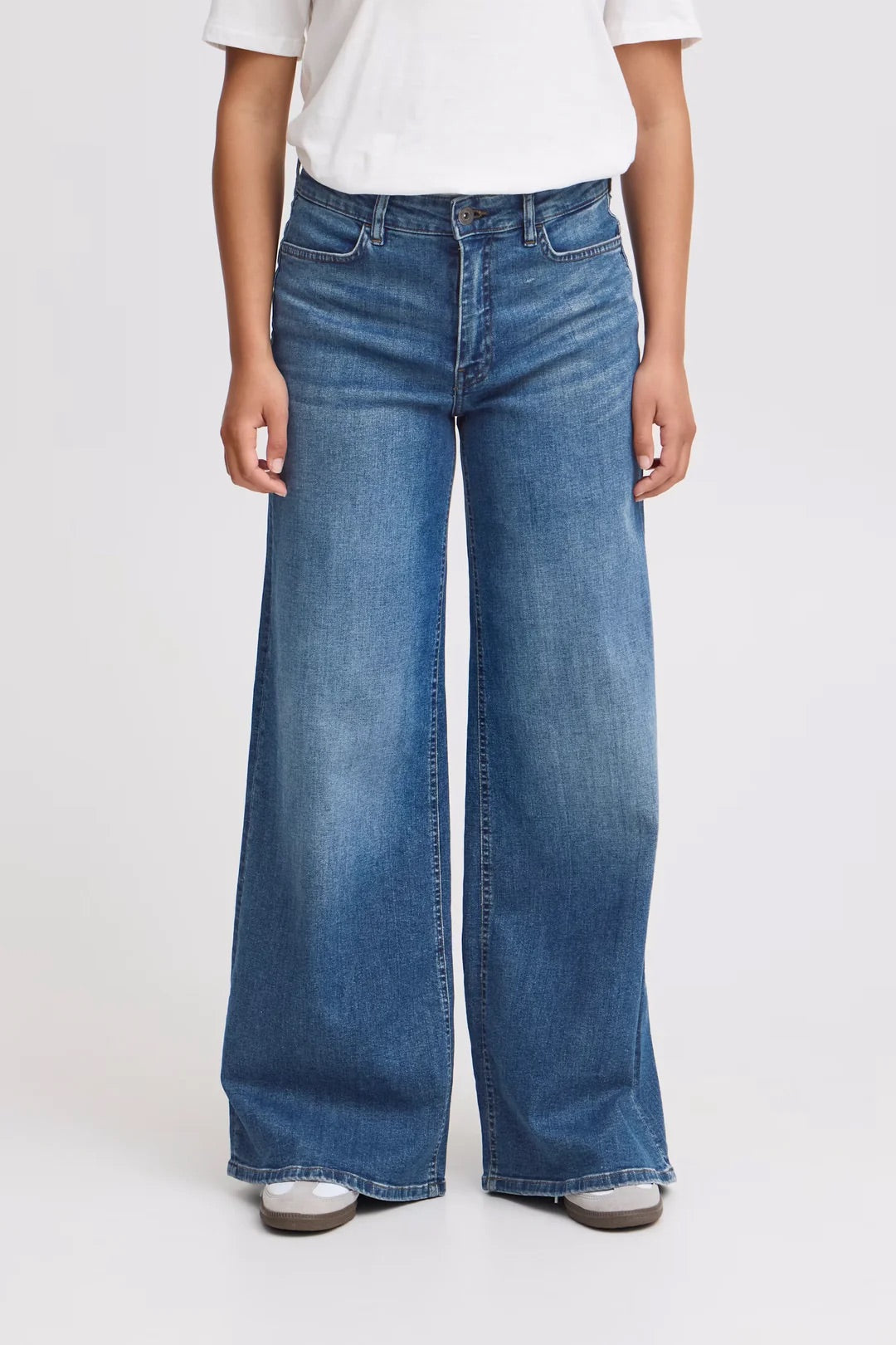 ICHI Twiggy Wide Fit Jeans