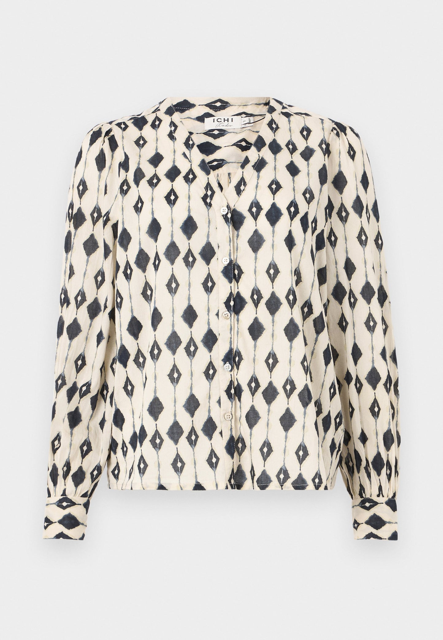 ICHI Emmeretta Long Sleeve Blouse