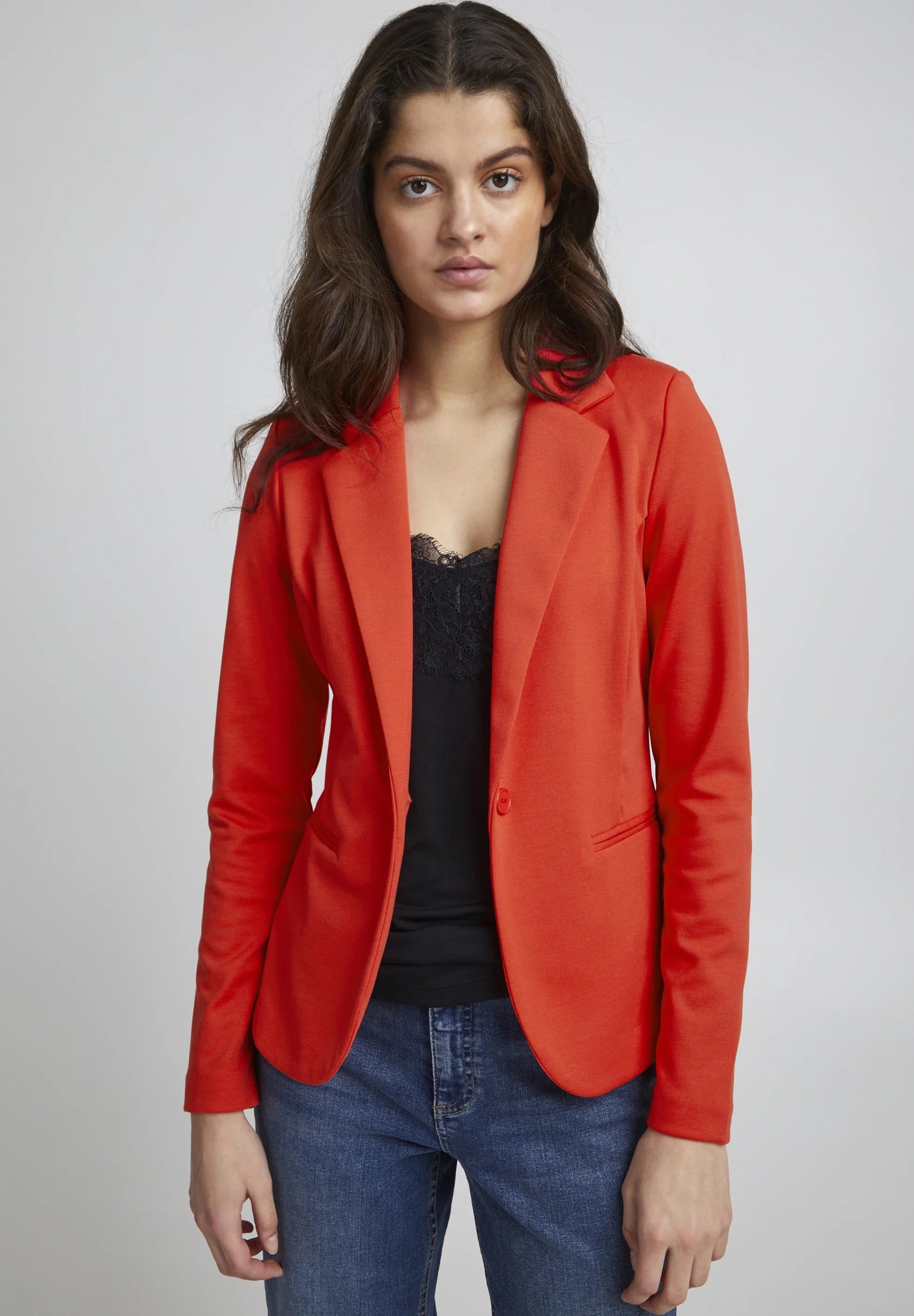 ICHI Kate Blazer Red