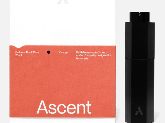 Ascent Starter Pack Case with Perfume - Orange