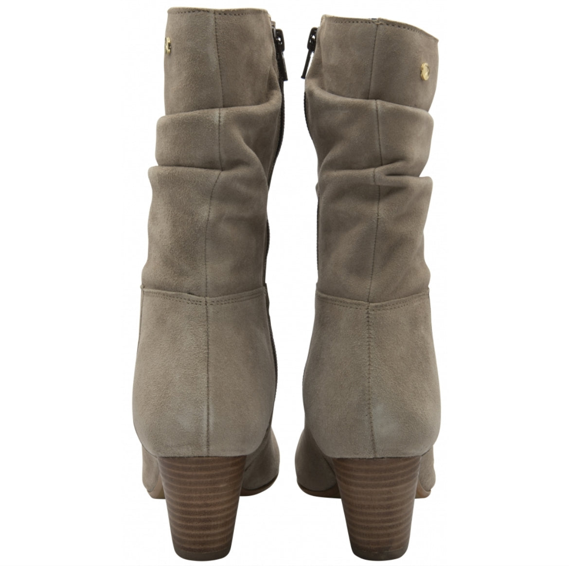 Ravel Taupe Suede Gana Mid-Calf Boots