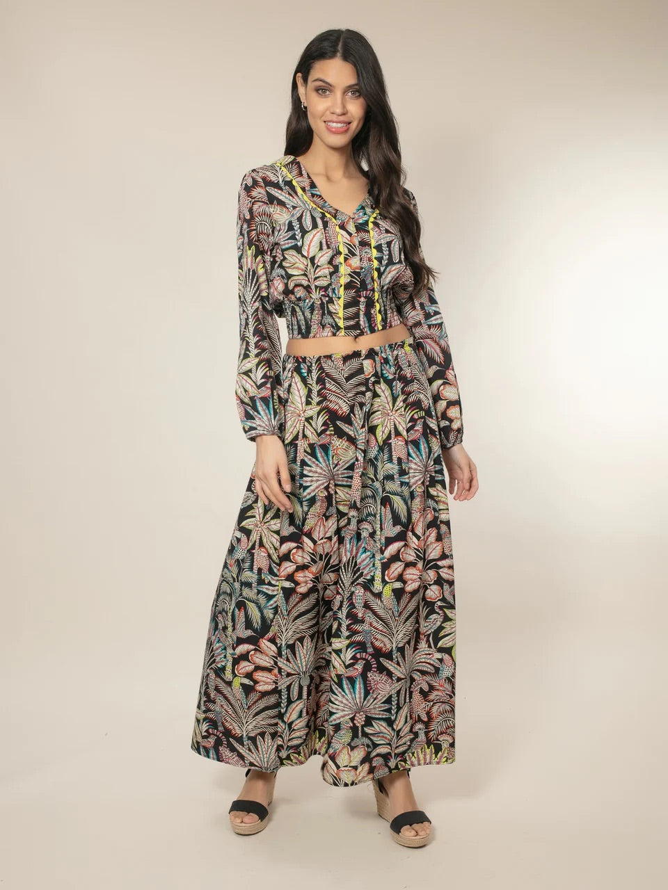 Nooki Lesanne Top Black Mix