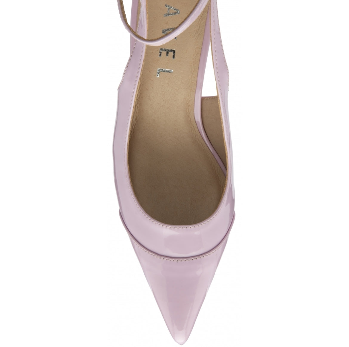 Ravel Pink Patent Catrine Slingback Court Shoes
