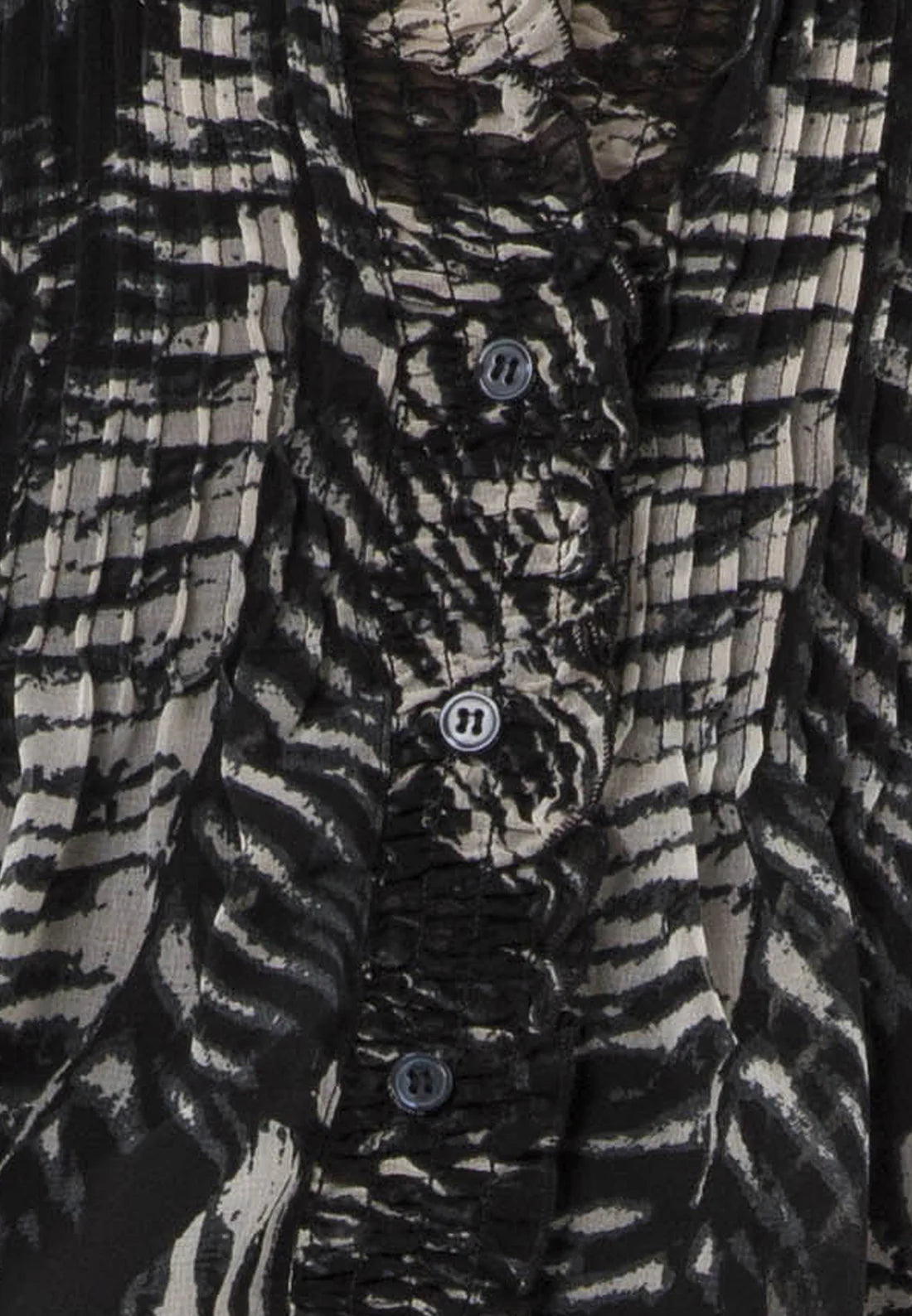 Religion Zoe Shirt Vamp Black & White