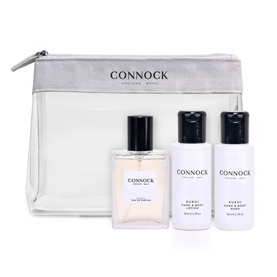 Connock Scented Luxury Toiletries Travel Set - Kukui Oil