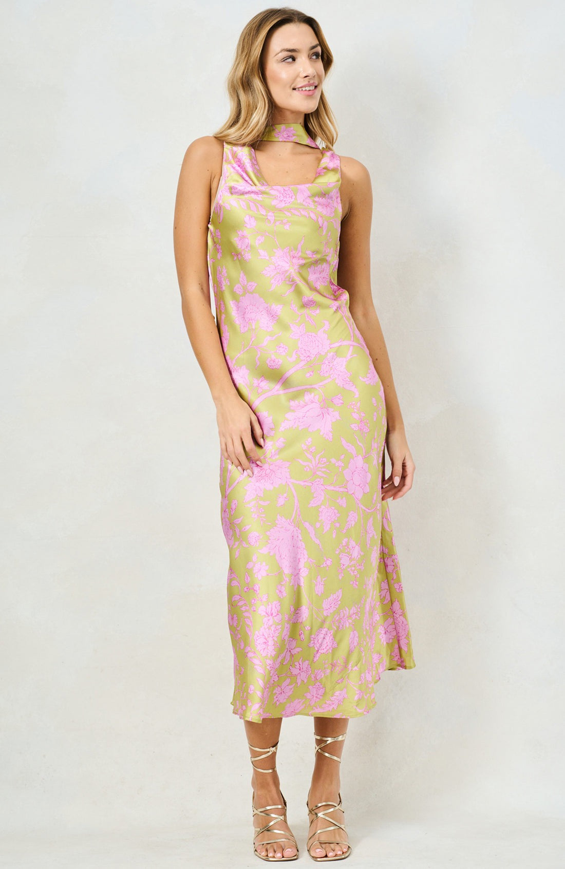 Hope & Ivy The Inas - Green/Pink