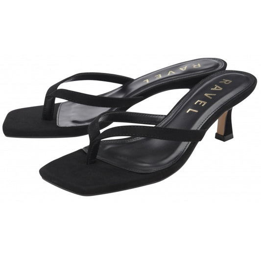 Ravel Craster Toe Post Sandal - Black