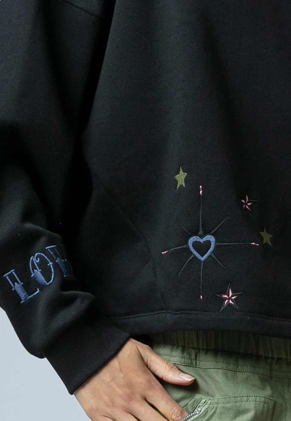 Religion Love Sweater - Black/Multi