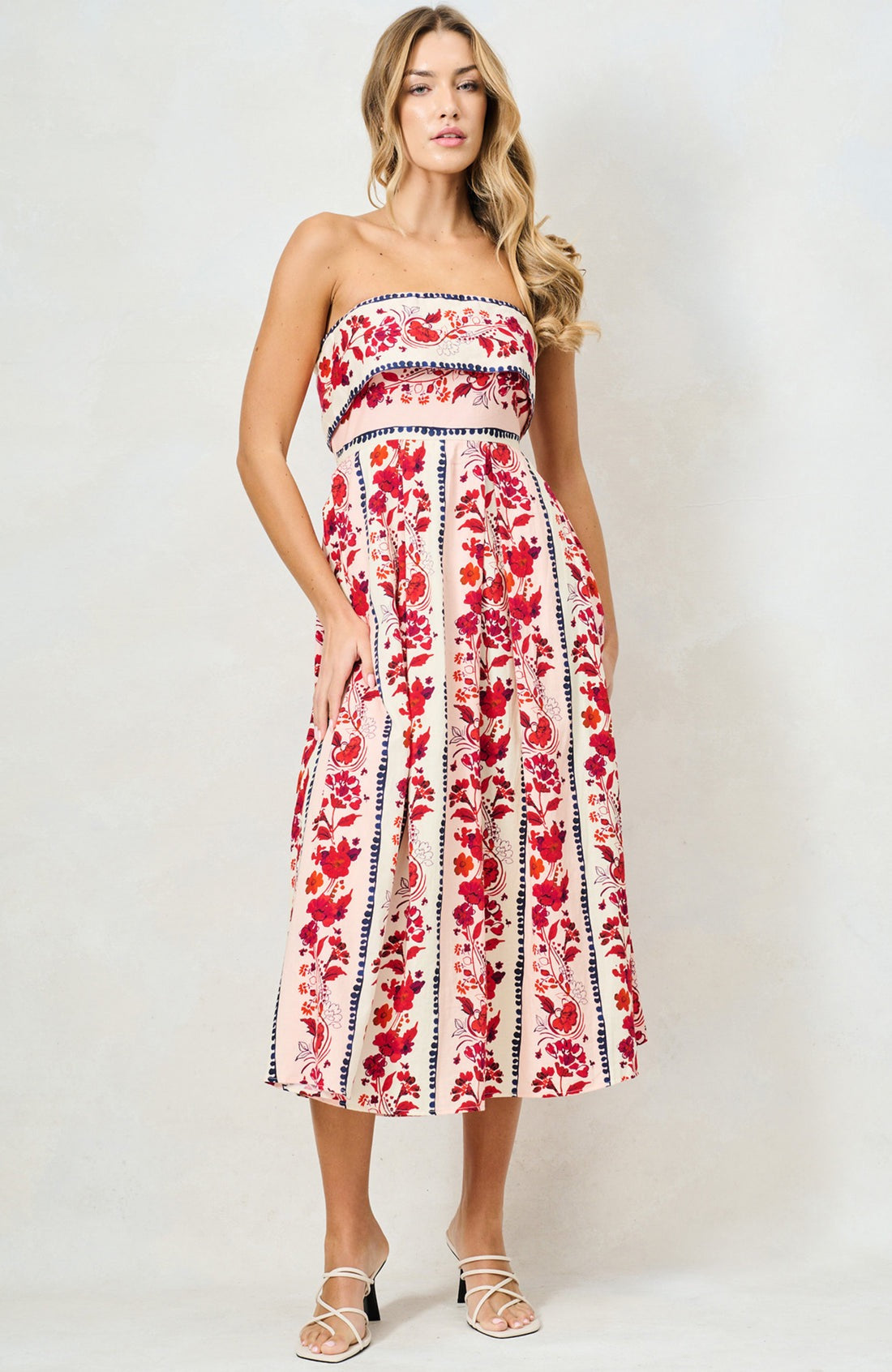 Hope & Ivy The Billy Dress - Florals