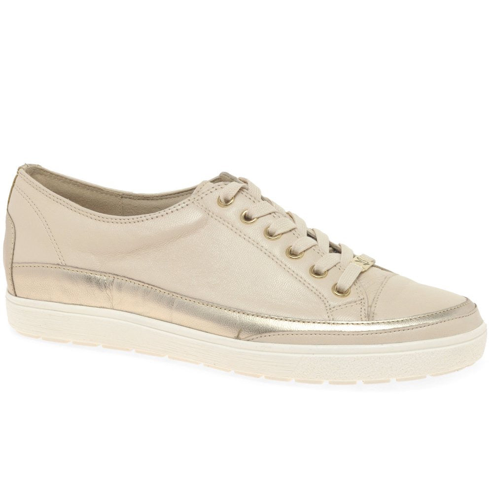 *NEW* Caprice Cream Leather Trainer