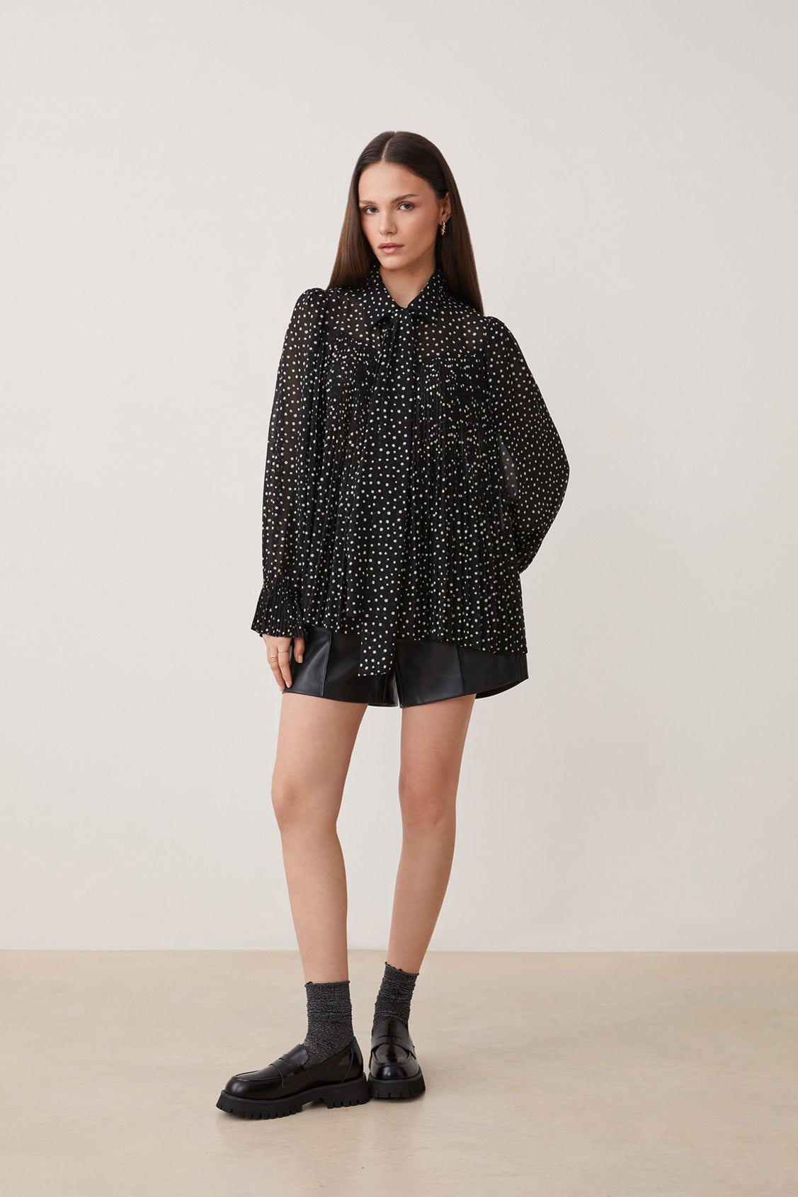 Suncoo Loucka Spotted Blouse