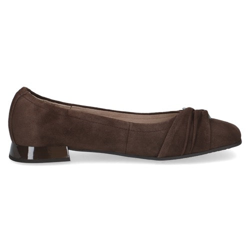 Caprice Suede Pumps - Brown