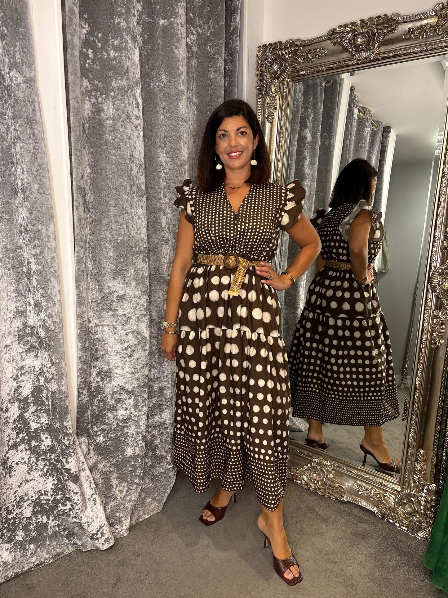 Studio Polka Dot Dress