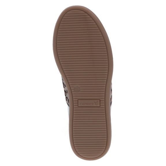 *NEW IN* Caprice Leather Leopard Trainer - White/Leopard