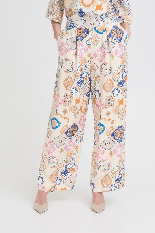 ICHI Lancie Trousers - Multi
