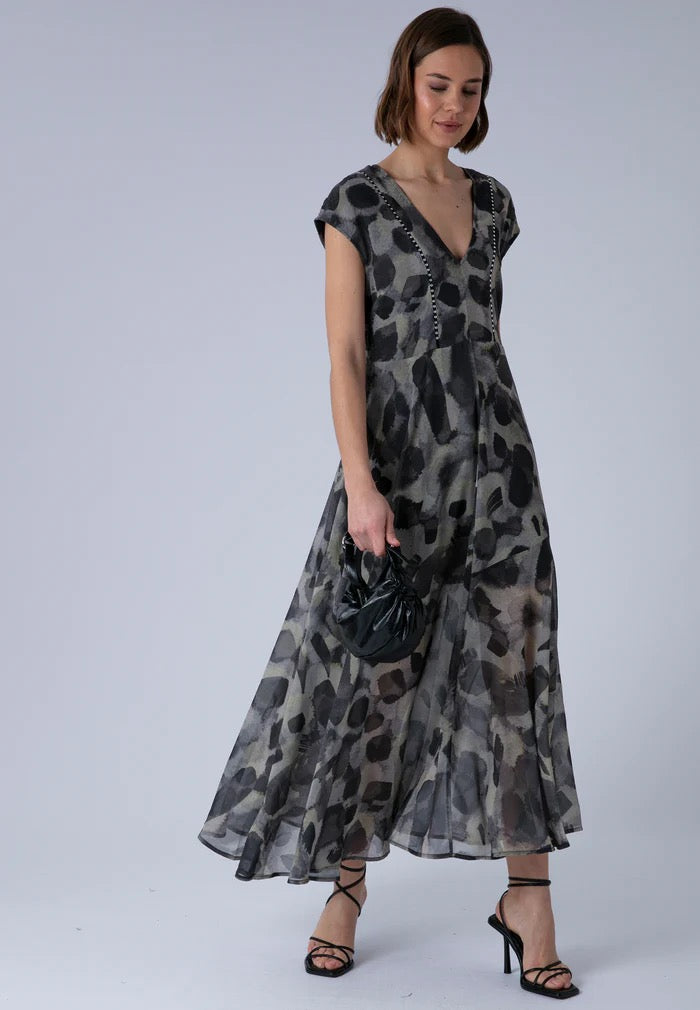 Religion Lilian Terrazzo Maxi Dress