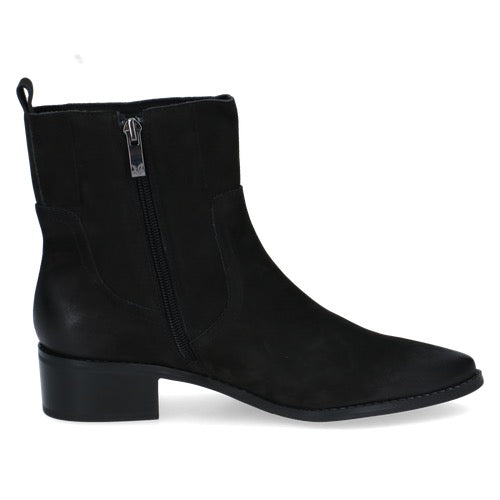 COMING SOON Caprice Nubuck Ankle Boots - Black