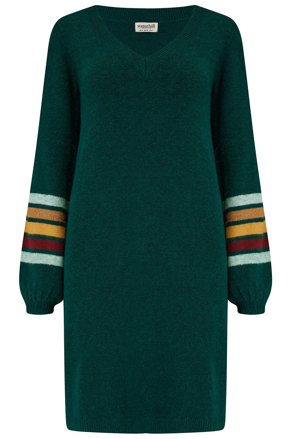 Sugarhill Talasi Knit Dress Dark Green