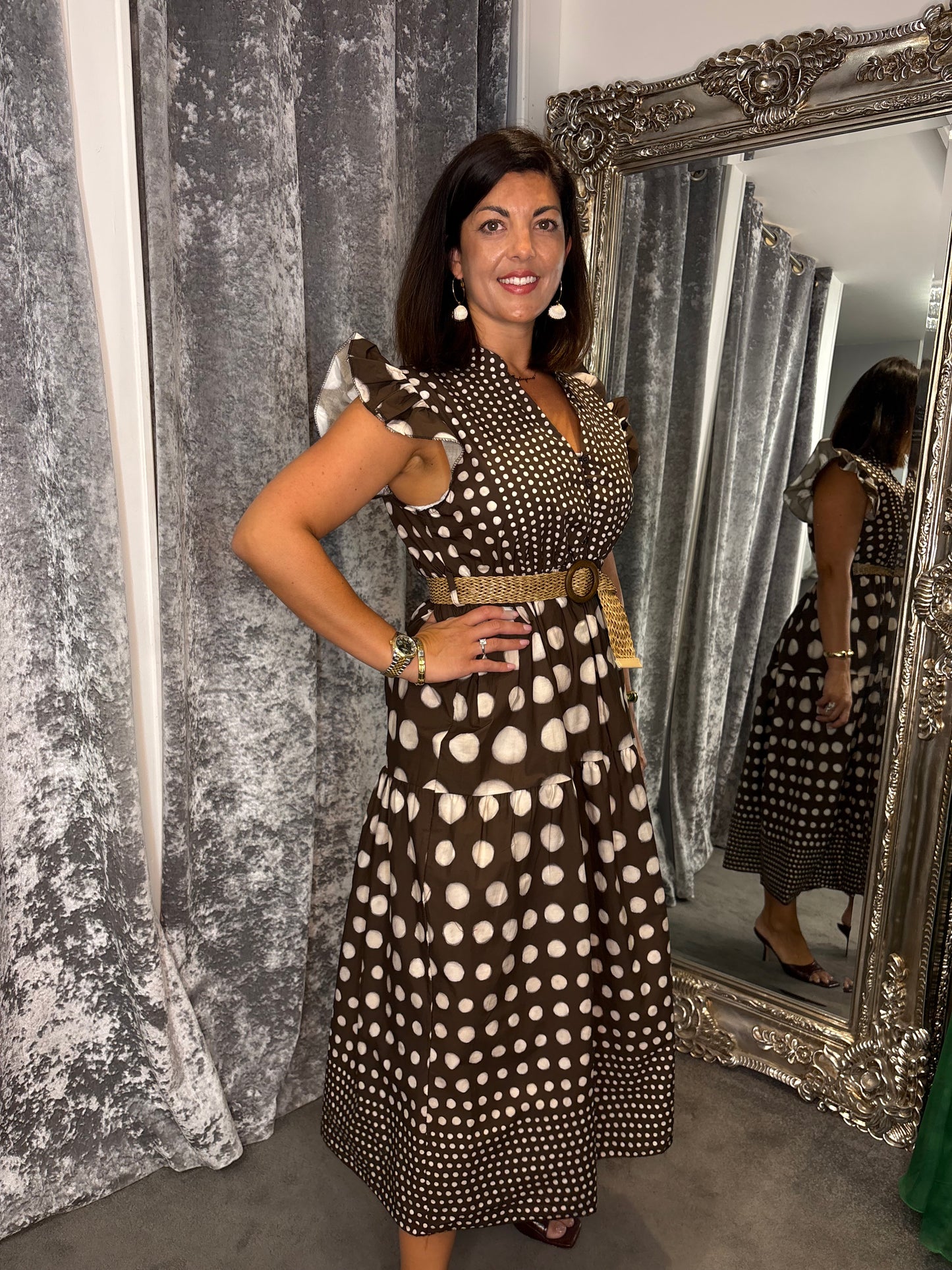 Studio Polka Dot Dress