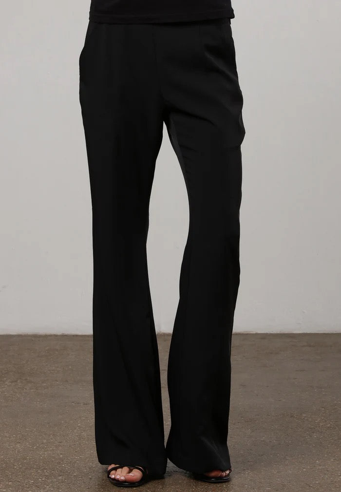 Religion Flux Flared Trousers Black