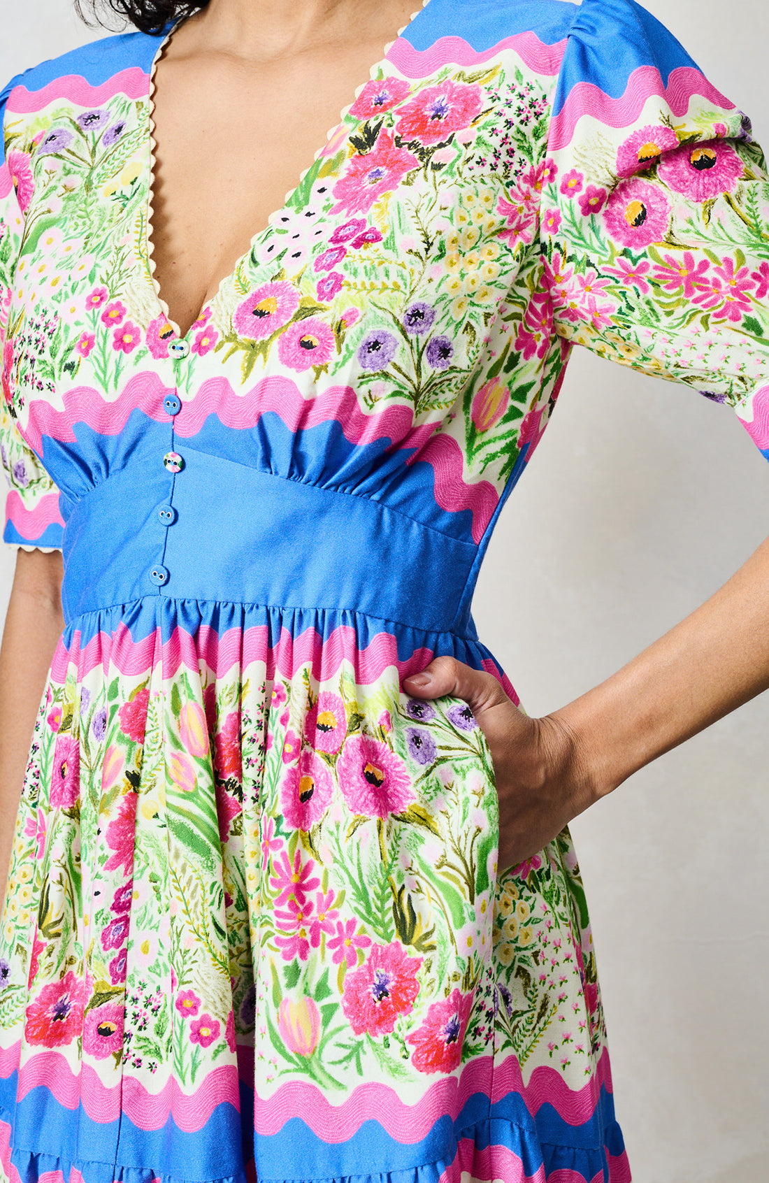 Hope & Ivy Jo Tea Dress