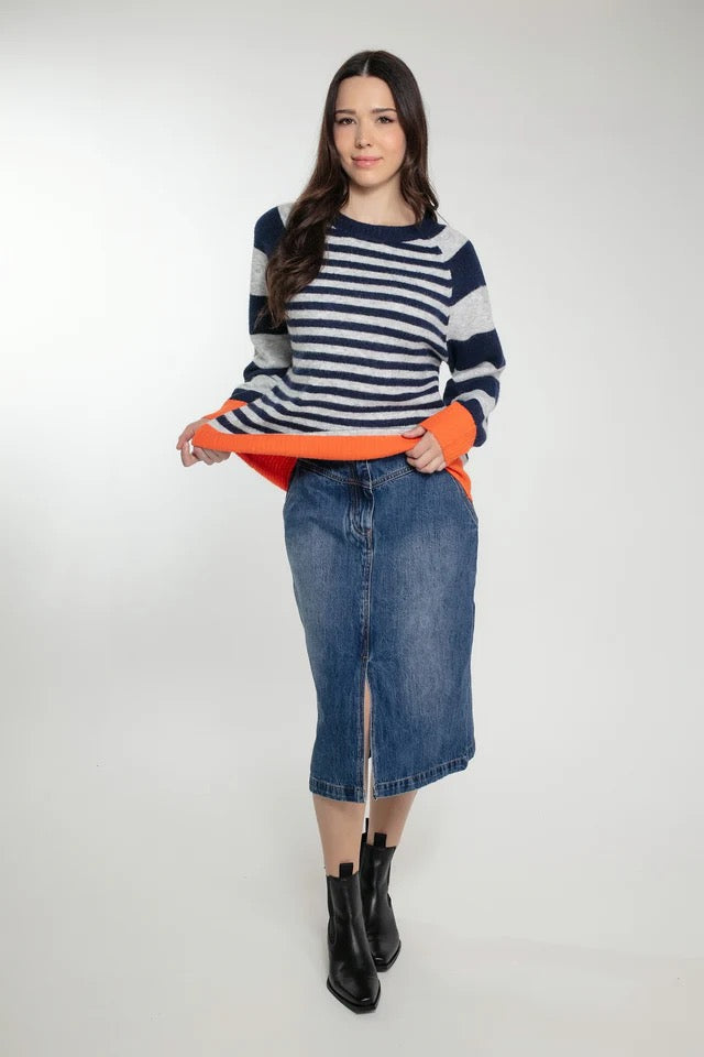 Nooki Cynthia Jumper in Navy