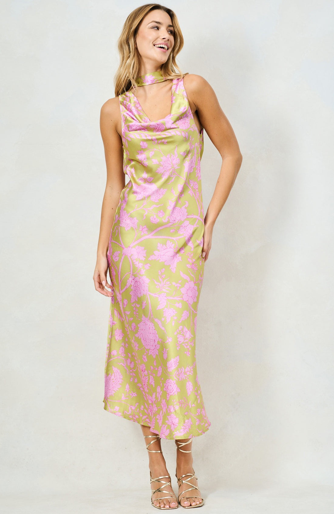 Hope & Ivy The Inas - Green/Pink