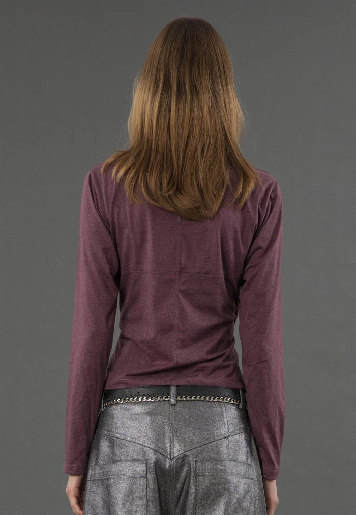 Religion Time Top - Mauve